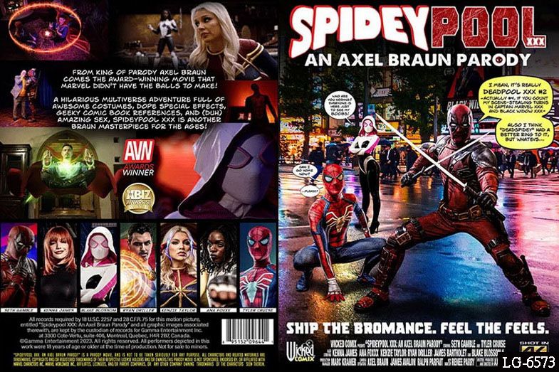 SpideyPool XXX: An Axel Braun Parody